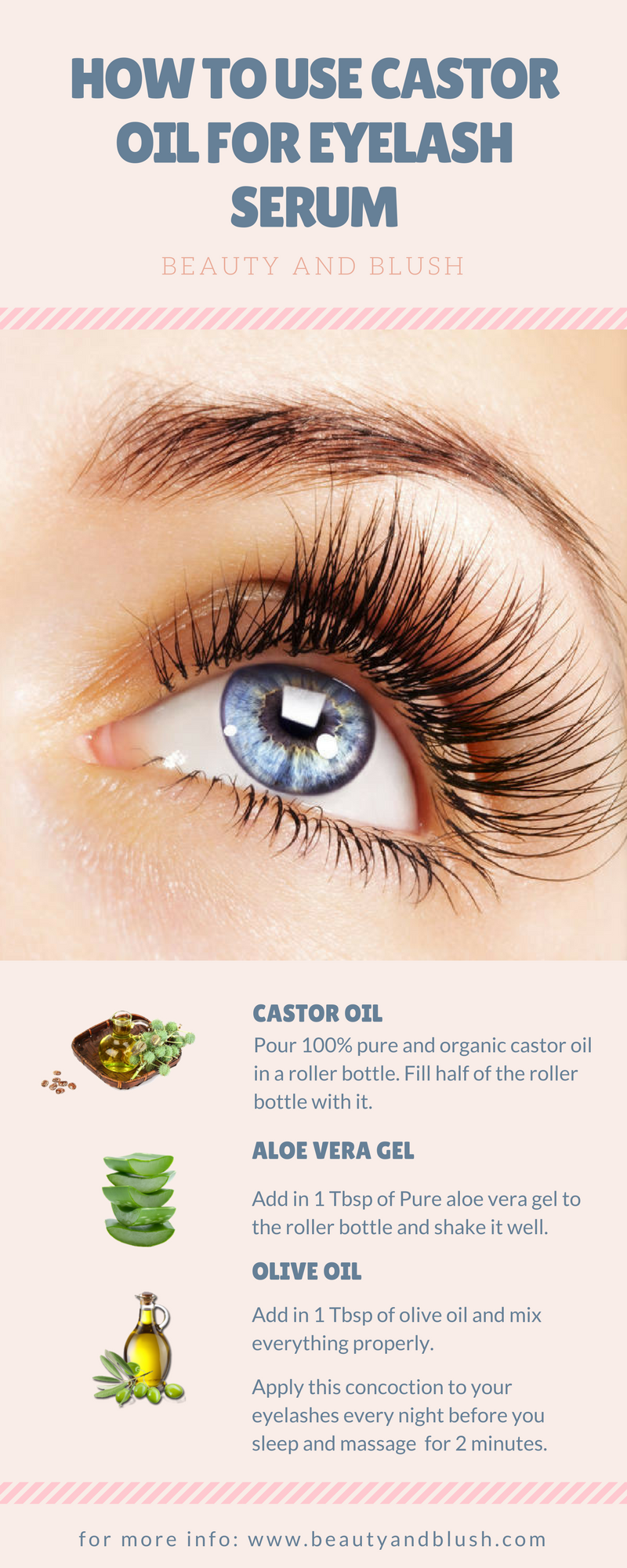 How to Use Castor Oil for Eyelash Serum Beauty and Blush