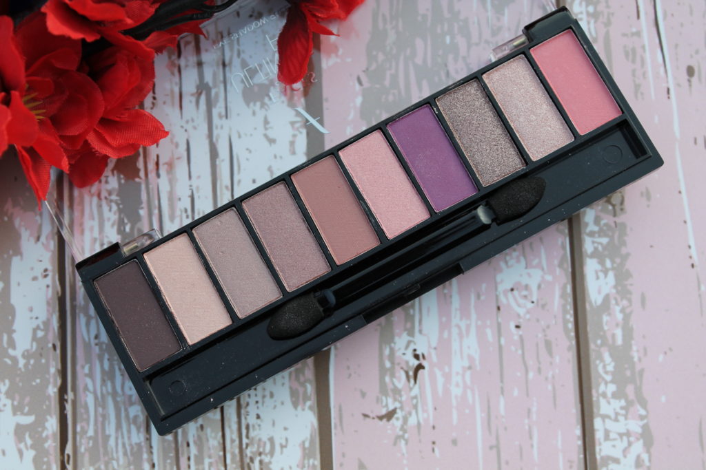Faces Ultime Pro Eye Shadow Palette - Rose Review, Swatches and Photos