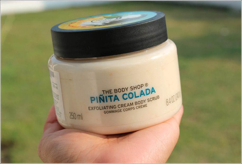 The Body Shop Pina Colata Body Scrub Review