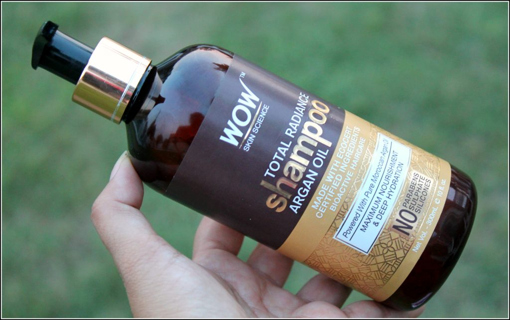 WOW Skin Science Total Radiance Argan Oil Shampoo Review