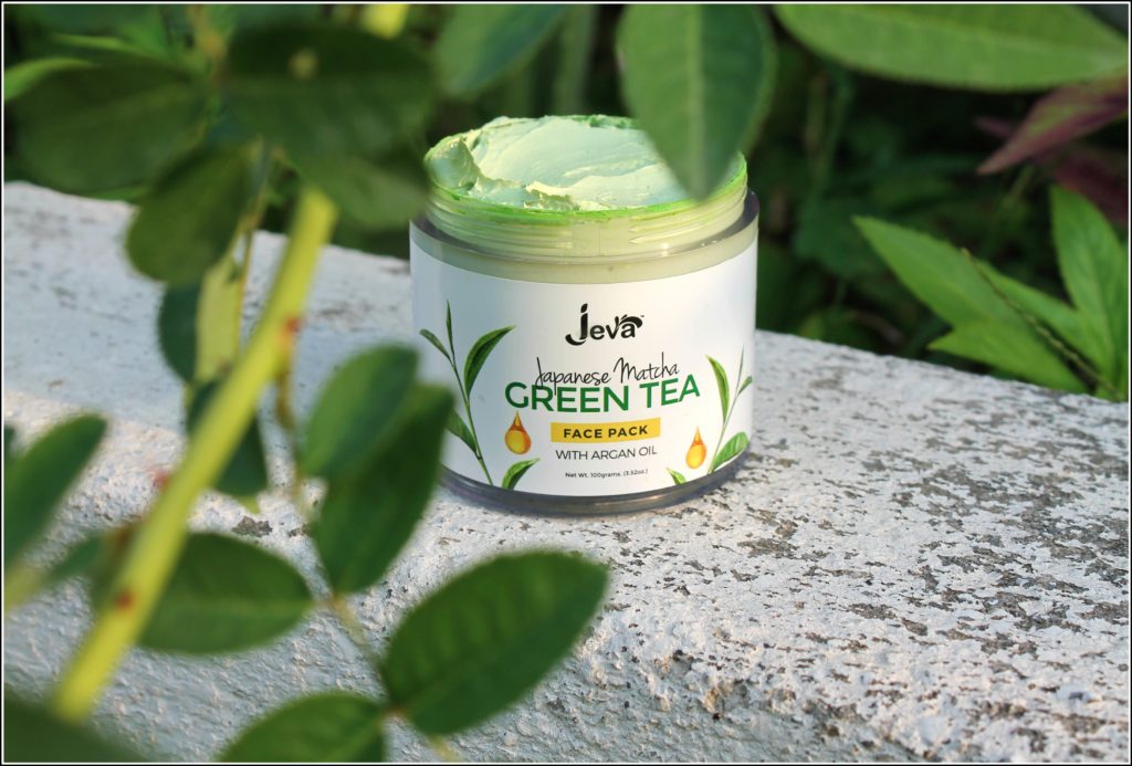 Jeva Japanese Matcha Green Tea Face Pack with Argan Oil Review