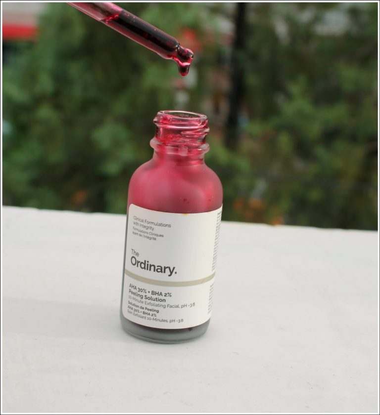 The Ordinary AHA 30% + BHA 2% Peeling Solution Review - Beauty and Blush